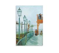 sipfsi Vincent Van Gogh Masterpieces(Montmartre) Interior Upgrades Poster Cool Artworks Painting Wall Art Canvas Prints Hanging Picture Home Decors Idea 20x30inch(50x75cm)