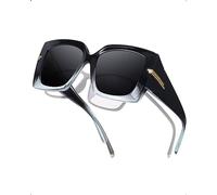 SIPHEW Fit Over Sunglasses Womens Polarised, Wear Over Glasses Sunglasses Ladies Sun Spectacles for Driving Walking Sport UV400 Protection
