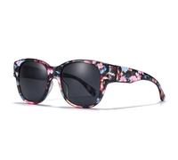 SIPHEW Polarised Fit Over Sunglasses for Women With UV400 Protection | Premium TAC Polarized Lenses, Round Cat Eye, Lightweight Frame, for Driving Outdoor