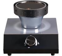 Siphon Coffee Burner Heater with Temperature Control, Halogen Heating Stove, Rotary Switch Adjustable Heat, Energy Saving, No Open Flame, Ideal for Siphon Coffee Makers