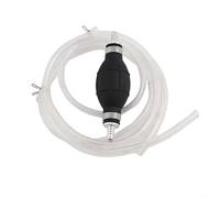 Siphon Hand Pump with Quick Start Rubber Bulb and Sturdy PVC Hose Design