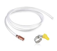 Siphon Hose with Hose Clamp,1.8mx15mm Automatic Transfer Gas Siphon Pump,Multi-Purpose Shaker Siphon Kit for Rapid Transporting Liquid