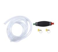 Siphon Pump Fuel Hand Pump Water Syphon Pump Oil Siphon Pump Gas Siphon Pump Durable Leakproof Liquid Transfer Tool for Motors Motorcycles Trucks Generators 16mm Hose