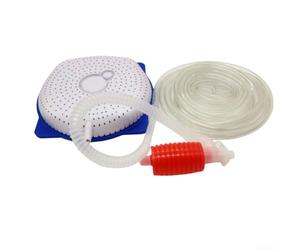 Siphon Pump Kit for Pool Cover Water Removal Non Electric with Heavy Duty Drain Hose for Quick and Efficient Water Drainage