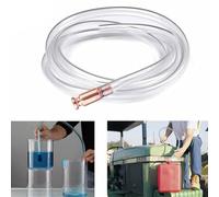 Siphon Pump with Self Priming Function and Safety Nozzle Featuring 150cm Hose for Efficient Liquid Transfer from Various Sources
