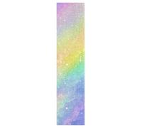 siphylline Colorful Romantic Starry Universe Grip Tape Skateboard Anti-Tearing Grip Tape Cruiser, 44×10 Inch