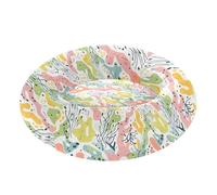 siphylline Coral Seagrass Light Color Pet Cat Beds Anti-Slip fluffier Dog Cave Bed for Extra Small Size Pets Sleeping