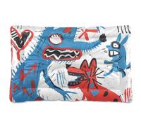 siphylline Fighting Dog Pet Bed Mat Non-Slip Soft Comfortable Pet Mat for Medium/Large Dogs 24" x 18"