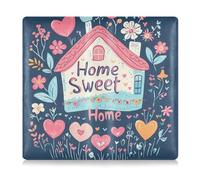 siphylline Home Sweet Home Leather Auto Registration Insurance & ID Card Holder Truck Accessories for Essential Document, Driver License, Cards