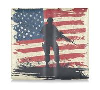 siphylline National Vietnam War Veterans Day Army Soldier Pu Leather Registration and Insurance Card Holder Glove Box Compartment Organizer for Cards, Essential Document Driver License
