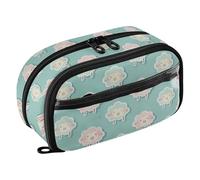 siphylline Sheep Ash Sticker Style Lake Blue PVC School Supplies Back-To-School Essential for College & High