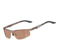 SIPLION Polarized Sunglasses Mens Sports: Ultra Light Al-Mg Metal Frame UV Protection Ideal For Driving Fishing Running Golf
