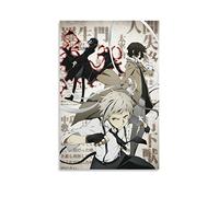 SIPMAN Bungou Stray Dogs Canvas Print Home Decorations Posters for Room Aesthetic Wall Art Poster Unframe 12x18inch(30x45cm)