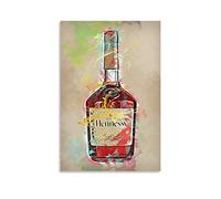 SIPMAN Hennessy Canvas Print Home Decorations Posters For Room Aesthetic Wall Art Poster Unframe 12x18inch(30x45cm)
