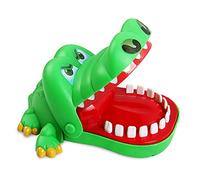 Sipobuy Latest Crocodile Toy Classic Mouth Dentist Bite Finger Family Game Children Kids Action Skill Game Toy (21x14.5x10cm)