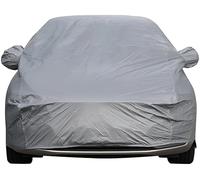 Sipobuy universal fully waterproof, scratch proof, durable car cover, breathable cotton filled, heavy duty