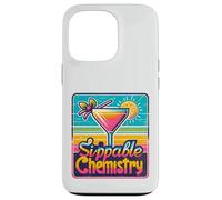 Sippable Chemistry Retro Cocktail Science Drink Design Case for iPhone 13 Pro