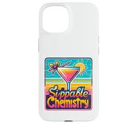 Sippable Chemistry Retro Cocktail Science Drink Design Case for iPhone 15