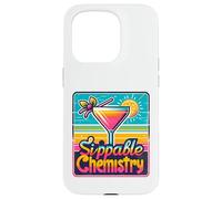 Sippable Chemistry Retro Cocktail Science Drink Design Case for iPhone 15 Pro