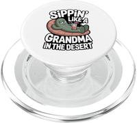 Sippin' Like A Grandma In The Desert PopSockets PopGrip for MagSafe
