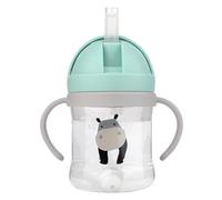 Sippy Cup for 6+ Months Toddler Water Bottle Leakproof Sippy Cup for Toddlers, Baby Bottle with Straw and Lid, Weighted Straw, Non-Spill, BPA Free Toddler Water Bottle [Green 250ml]