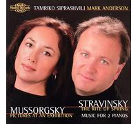 SIPRASHVILI/ANDERSON - MUSSORGSKY FOR 2 PIANOS - CD - J3z