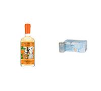 Sipsmith Zesty Orange Gin, 70 ever-Tree Refreshingly Light Indian Tonic Water 8 x 150ml (Pack of 3, Total 24 cans)