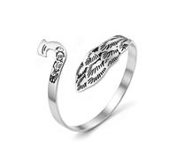 SIPURIS Egyptian Wadjet Uraeus Bracelet Open Serpent Cuff Vintage Engraved Snake Protective Talisman Bangle, Adjustable, Stainless Steel, no gemstone