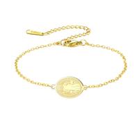 SIPURIS Saint Benedict Medals Bracelet St Benedict of Nursia Pendant Catholic Religious Amulet Jewelry for Women Men, 0.47x0.79in, Stainless Steel, no gemstone