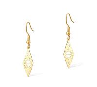SIPURIS Sun Moon and Star Earrings Stainless Steel Solar System Ascendant Earrings for Women Jewelry, One Size, Stainless Steel, No Gemstone