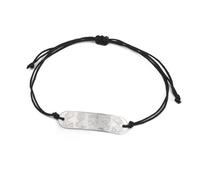 SIPURIS Zakiram Bracelet for Women and Men Tibetan Buddhist Hand Rope Containing Auspicious Lotus Flower Religious Jewelry, 1.5*0.39in, Stainless Steel, no gemstone