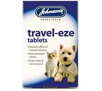 SIPW Johnson's Travel-Eze Tablets For Dogs & Cats Johnsons Natural Herbal Tablet (Travel-eze)