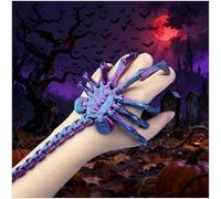 SIPWATE 3D Printed Animals - Articulated Facehugger Toys, Flexible Animals Toy Statue,Movable Joints,Fidget Toys, Kid Desk Home Office Decor, Birthday Halloween