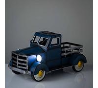 SIQI Garden Car Planters, Car Ornaments，Sculpture With Solar Led Lights For Indoor Outdoor Winter Decorations, Patio Yard Lawn Ornaments Gift, 20 * 12 * 12-d