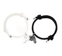 Siqian Couples Matching Bracelets, Magnetic Friendship Bracelets for Friends, Long Distance Touch Relationship Gifts for Women, Men, and Teens