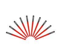 SIQITECHUK 10Pcs Inflatable Swords Lightsaber Blow Up Multipack Sword Stick Weapons Balloons Ninja Pirate for Halloween Fancy Dress Birthday Party Supplies (Red)