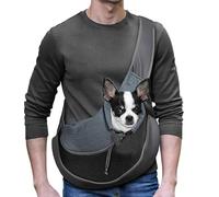 SIQITECHUK Pet Sling Carrier Bag Hands Free Doggie Cat Bag Dog Papoose Front Carrier Pet Shoulder Carry Bag Tote Bag Small Dog Pouch Carrier Breathable Mesh with Adjustable Shoulder Strap Below 10lbs