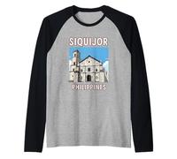 Siquijor Island Philippines Travel Design Raglan Baseball Tee