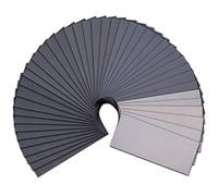 SIQUK 42 Pcs Wet and Dry Sandpaper Assorted 1000 1200 1500 2000 2500 3000 5000 7000 10000 High Grit Sanding Pads 9 x 3.6 Inches Sanding Sheets for Automotive Sanding Wood Furniture Finishing