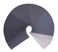 SIQUK 63 Pieces Wet and Dry Sandpaper 1000 1200 1500 2000 2500 3000 5000 7000 10000 High Grit Sanding Sheets Assortment 9 x 3.6 Inches Abrasive Paper