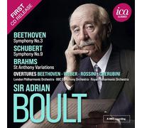 Sir Adrian Boult - Beethoven: Symphony No. 3, Op. Eroica" - Schubert: Symphony No. 9, D. 9 The Great" - Brahms: St Anthony Variations, Op. 56a