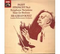 Sir Adrian Boult / London Philharmonic Orchestra - Parry: Symphony No. 5 - Symphonic Variations - Elegy For Brahms [Vinyl_LP]