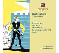 Sir Adrian Boult & Orchestre De La Societe Des Concerts Du Conservatoire - Tchaikovsky: Symphony No. 3; Violin Concerto (2CD)