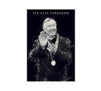 Sir Alex Ferguson Poster Canvas Poster Wall Art Decor Print Picture Paintings for Living Room Bedroom Decoration 20x30inch(50x75cm)