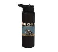 Sir Ching Searching Medieval Knight Meme Renaissance Joke Stainless Steel Insulated Water Bottle