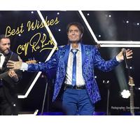 Sir Cliff Richard Autographed Signed A4 Photo 1