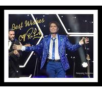 Sir Cliff Richard Signed Autograph & Framed Photo Display