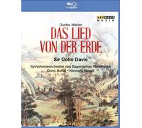 SIR COLIN DAVIS: GUSTAV MAHLER - DAS LIED VON DER ERDE NEW REGION 0 BLU-RAY
