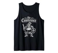 Sir Cumference Funny Medieval Knight Math Pun Ren Faire Tank Top