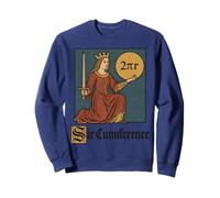 Sir Cumference Medieval Knight Ren Faire Meme Funny Graphic Sweatshirt